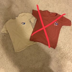 Beige Embroidered Saturn T-Shirt